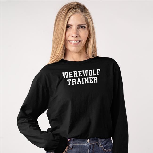 Twin Tail Creations Werewolf Trainer Shirt Black
