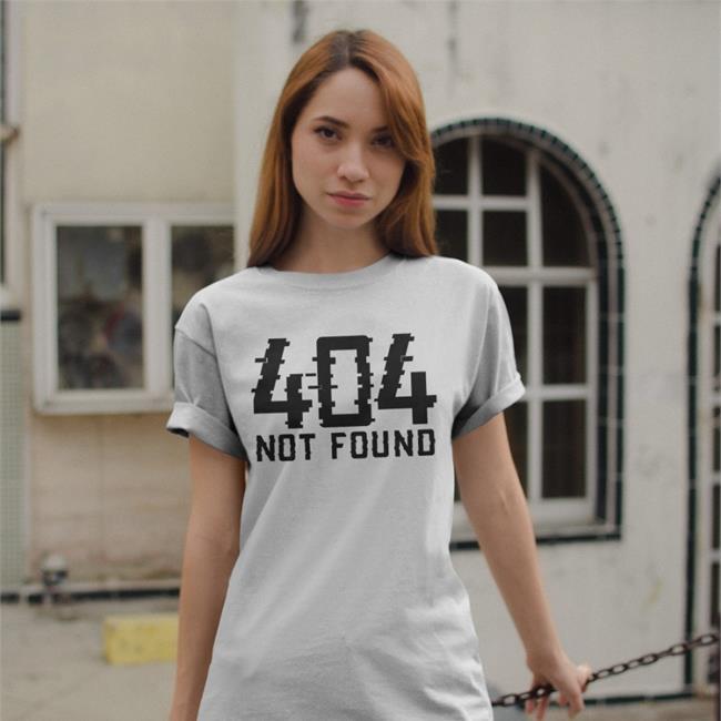 White Nicksfolklore 404 Not Found Shirt