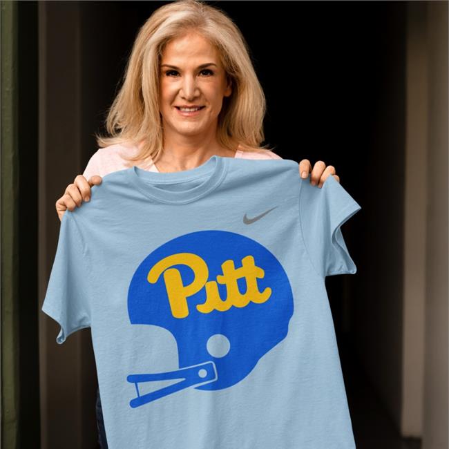 Owen Drexel White Pitt Helmet Shirt