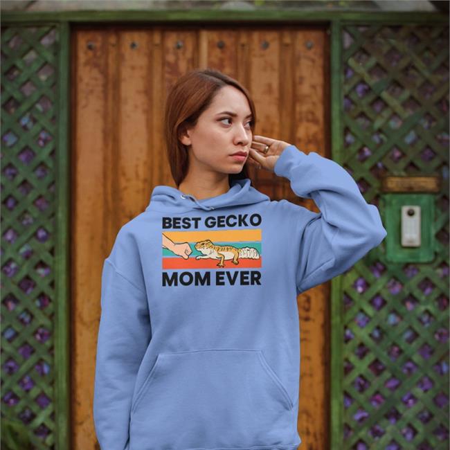 Lizard Leopard Gecko Best Gecko Mom Ever Shirt Itsandrizzle