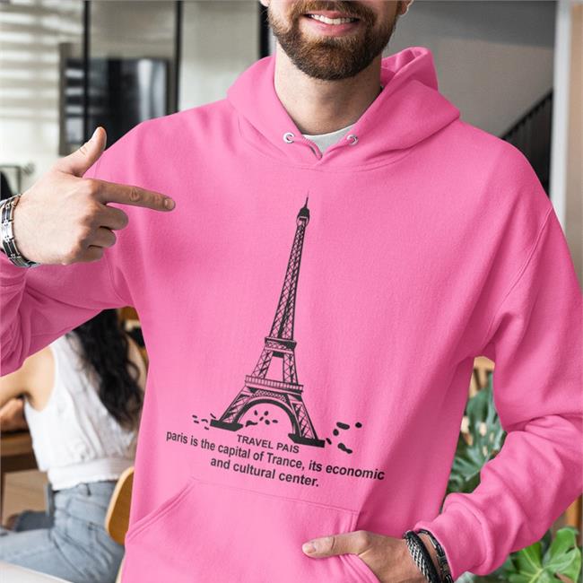 Travel Pais Paris Is The Capital Of Trance Its Economic And Cultural Center Hoodie Sweatshirt