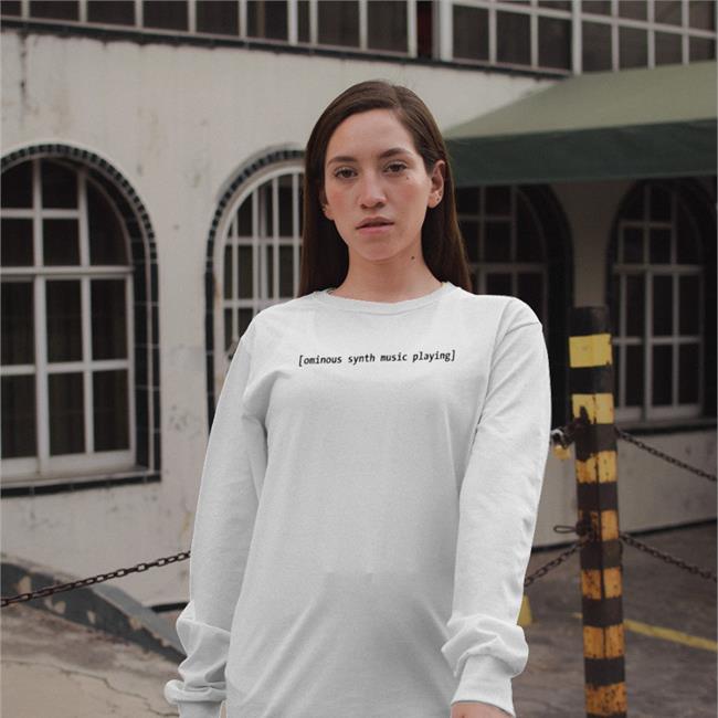 Comfortcharacterapparel Comfortcharacter Shop Ominous Synth Music Playing Shirt