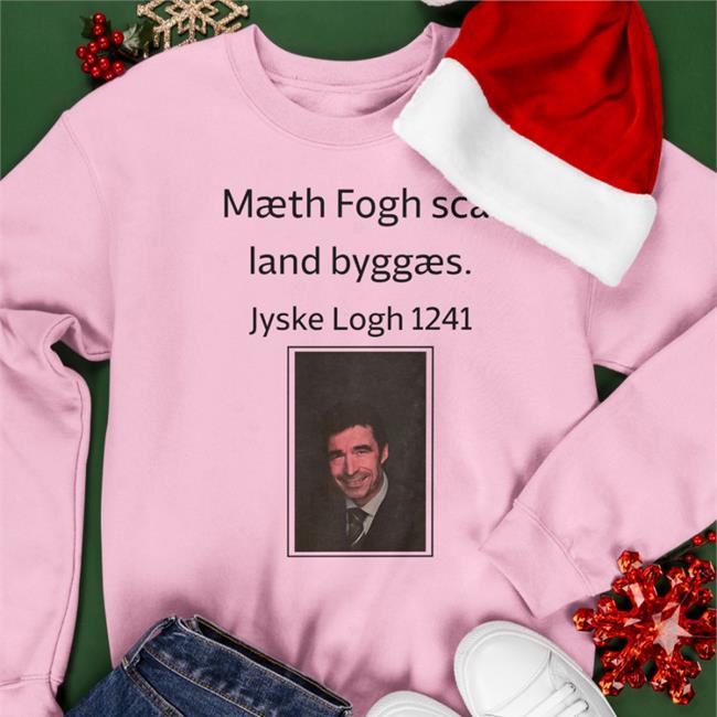 Maeth Logh Scal Land Byggaes Jyske Logh 1241 Shirt Denmark White