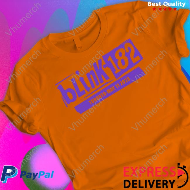 Ian Williams Blink 182 Toronto May 11 2023 Shirt