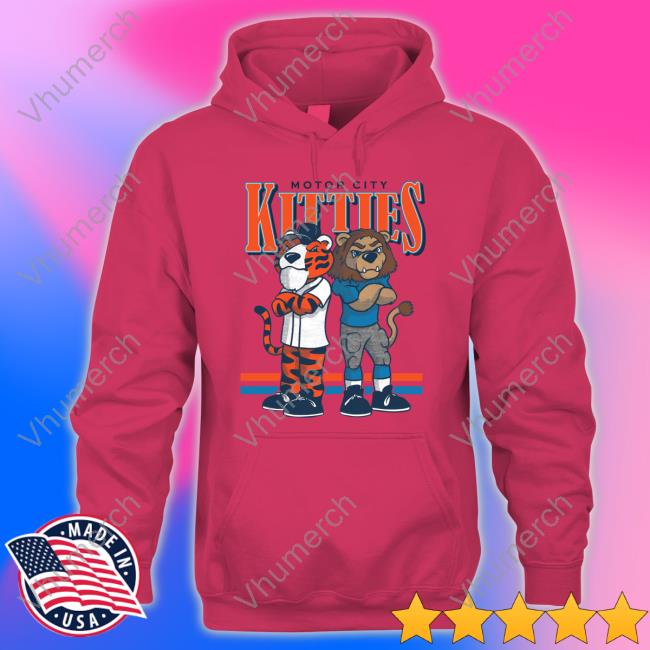 Barstool U City Motor City Kitties Hoodie Barstool Sports Motor City Kitties Hoodie