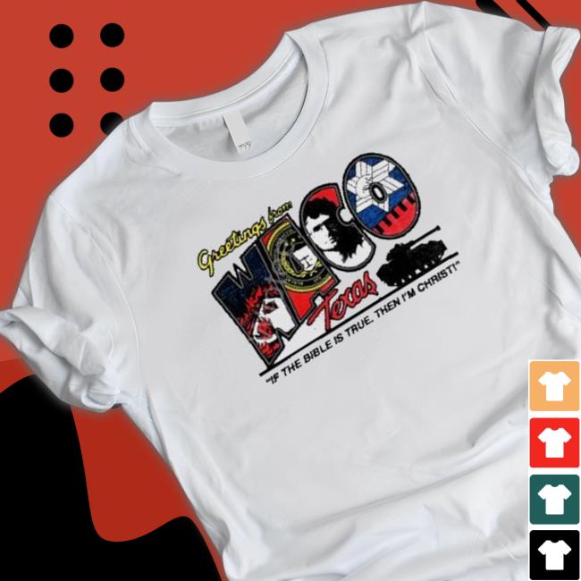 Awesome Greetings From Waco Texas shirt, hoodie, tank top, sweater and long sleeve t-shirt