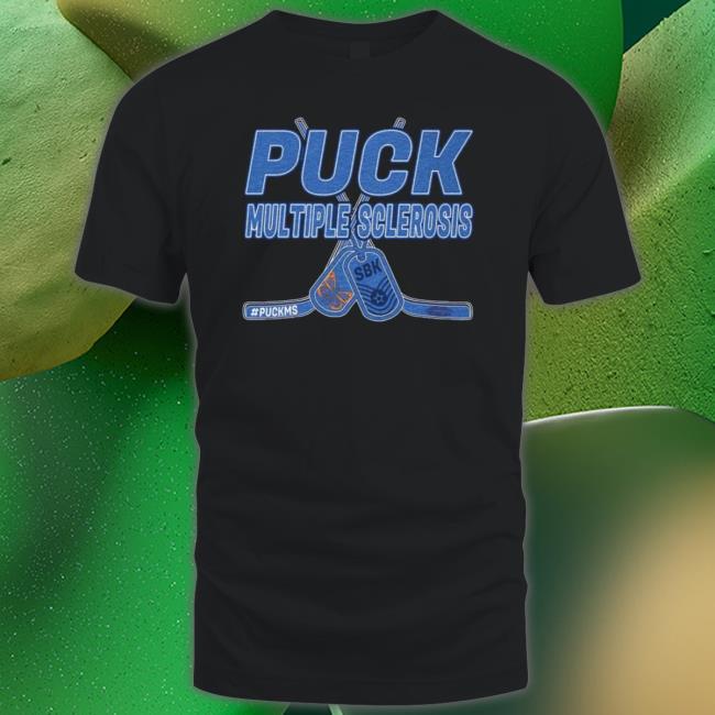 Tampa Bay Lightning 2023 Puck Multiple Sclerosis t- shirt