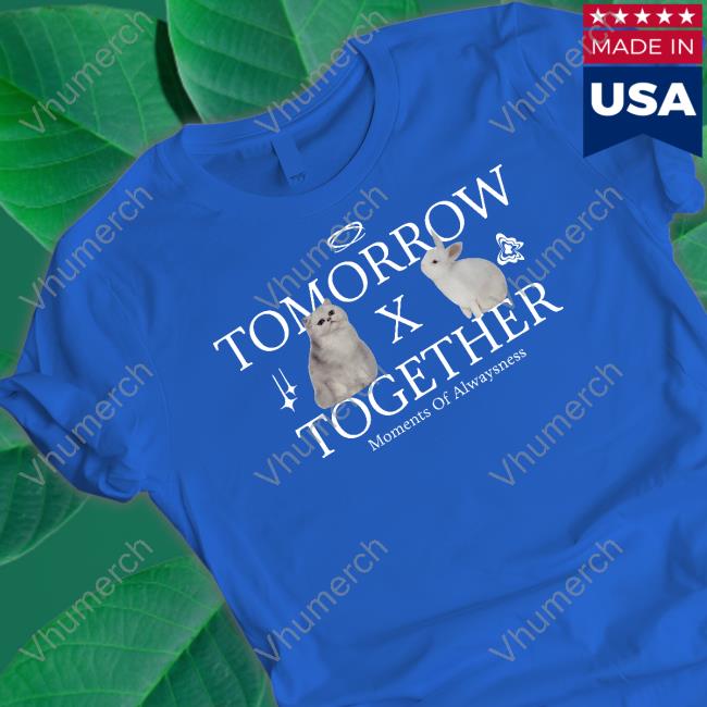Cat Bunny Tomorrow X Together Moments Of Alwaysness Tee Shirt