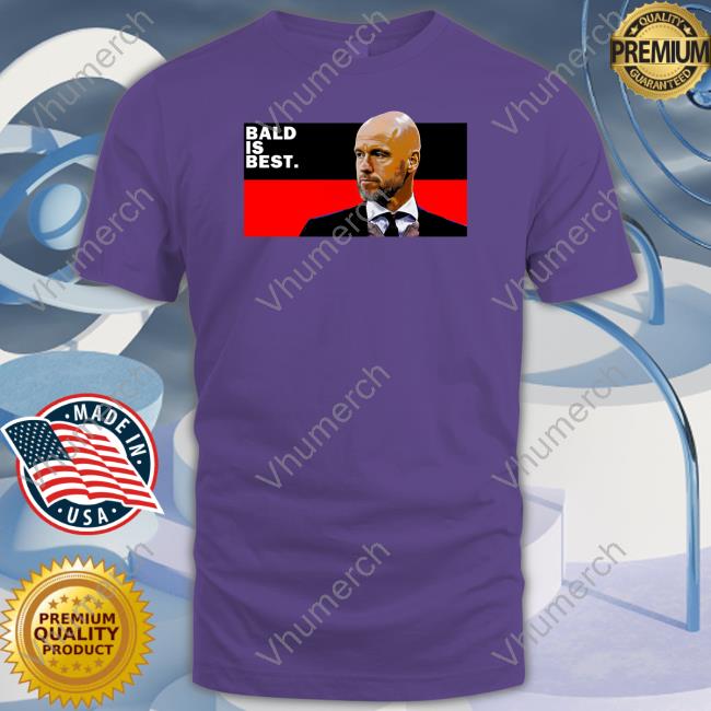 Redmancdesigns Merch Bald Is Best Long Sleeve T Shirt Alternative Mufc