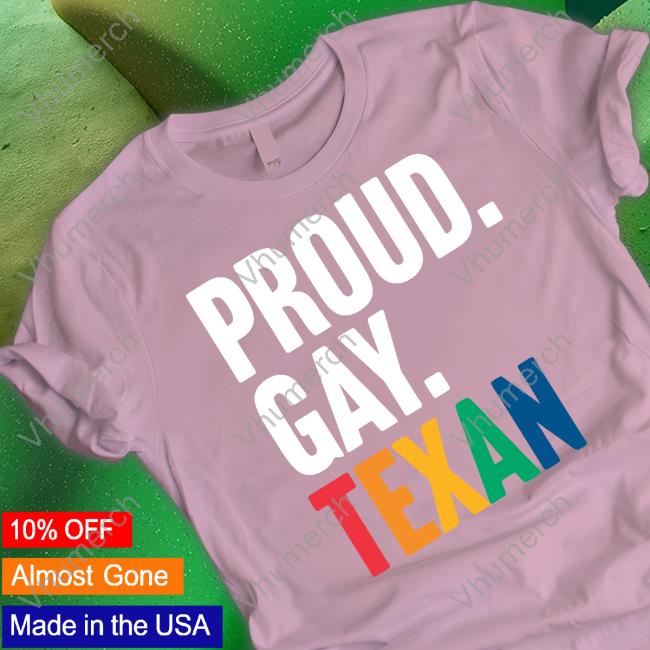 Bullzerk Proud Gay Texan Tee Shirt