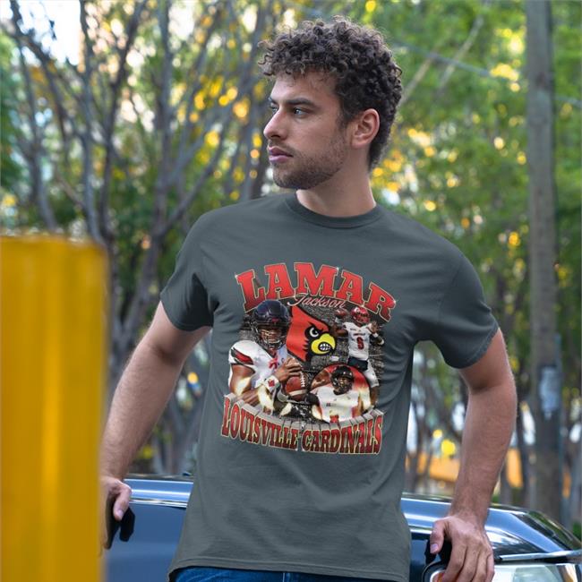 Nextidol Lamar Jackson Louisville Cardinals Shirt Ramey Lamar Jackson Louisville T Shirts