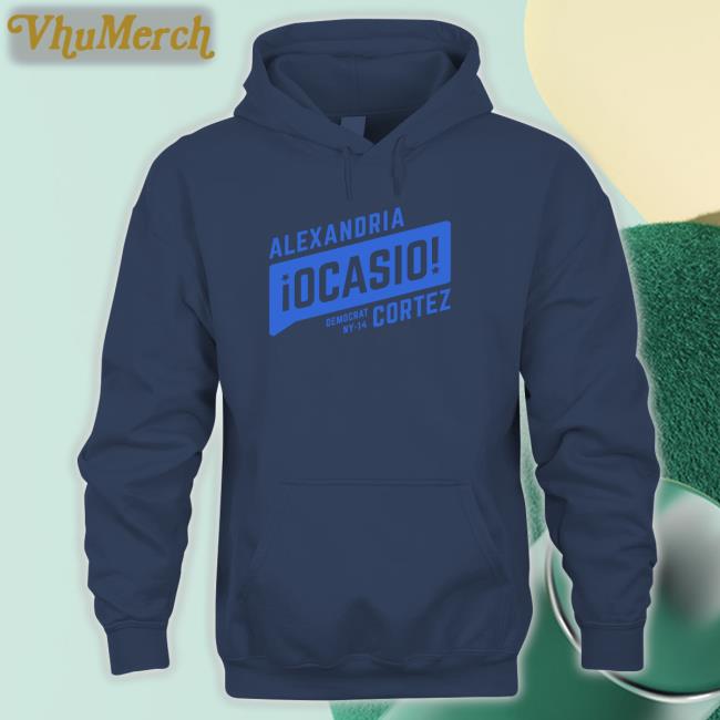 Periwinkle Supporter Shirt Ocasiocortez Merch Periwinkle Supporter Crew Sweatshirt
