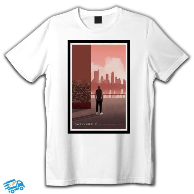 Dave Chappelle Austin Tour 2023 Poster shirt