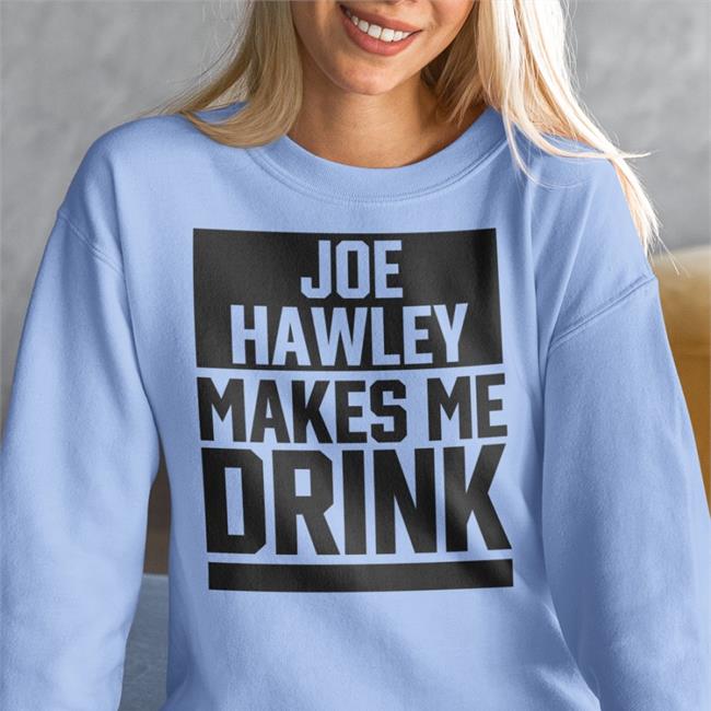 Joe Hawley Makes Drink Hoodie