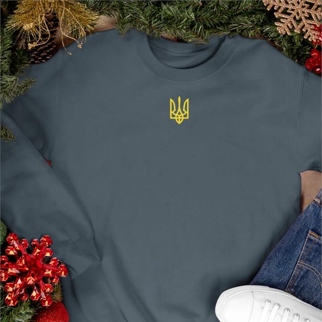 Ukrainian President Wearing Ukraine Logo Tee