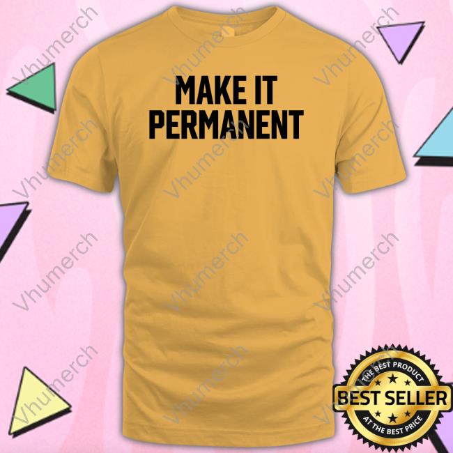 Jersey Jerry Wearing Make It Permanent Hoodie Jersey Jerry Wearing Make It Permanent Hoodie