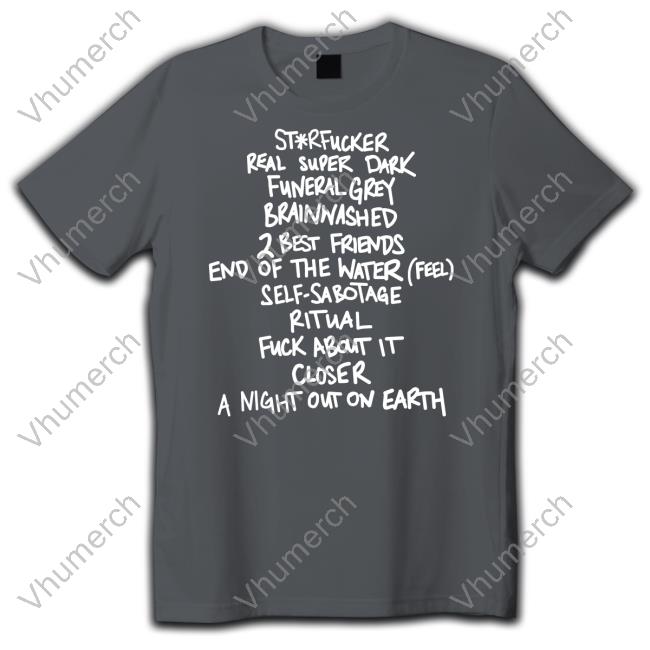 Strfucked Real Super Dark Funeral Grey Brainwashed 2 Best Friends Tee Shirts