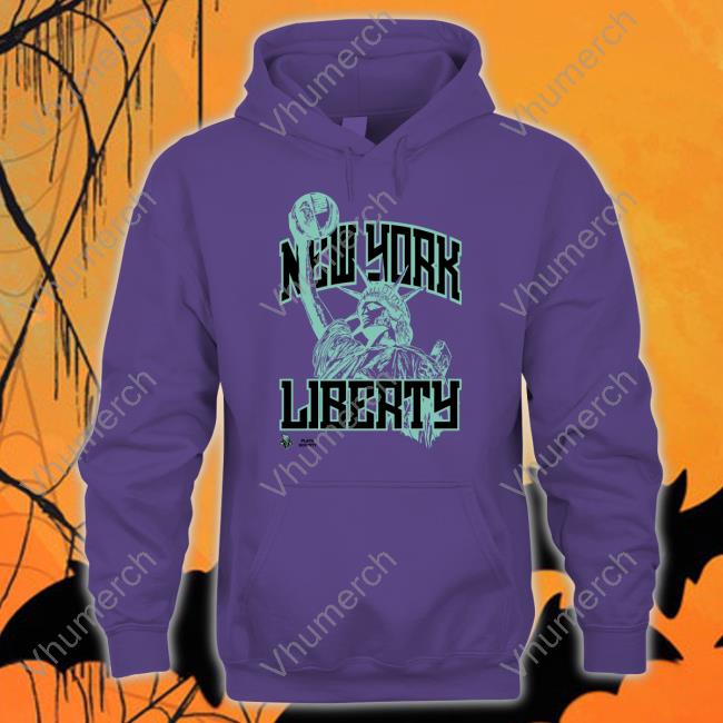 Playa Society New York Liberty Team Hooded Sweatshirt Playa Society Shop New York Liberty Team Hooded Sweatshirt