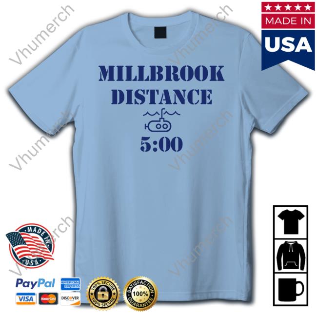 Millbrook Distance 5:00 Hoodied Sweatshirt Millbrook Distance 5:00 Shirts Millbrookxc