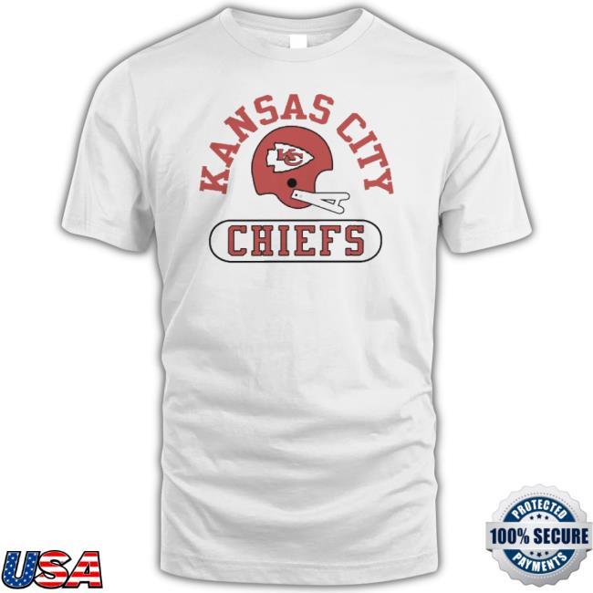 Kansas City Chiefs Throwback Helmet Shirt Homage