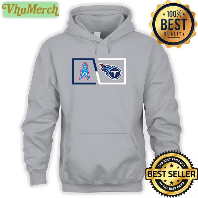 Houston Oilers Tennessee Titans Hoodied Sweatshirt