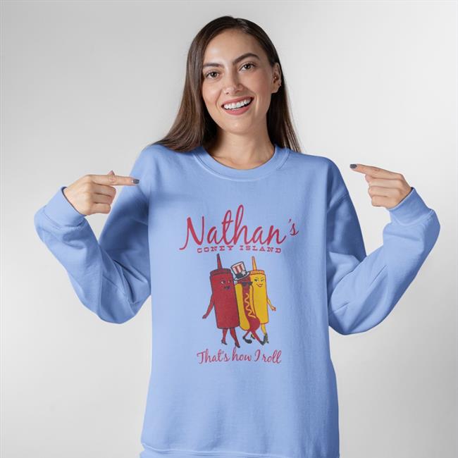 Jamieloftushelp Nathan's Coney Island That's How I Roll T Shirts