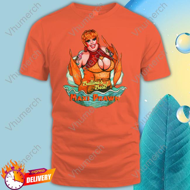 Nordacious Merch Maxi Prawn Women's The Boyfriend Funny T Shirt