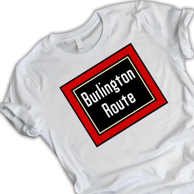 Chicago Burlington & Quincy Railroad Logo T-Shirt Chicago Burlington & Quincy Railroad Logo Shirt