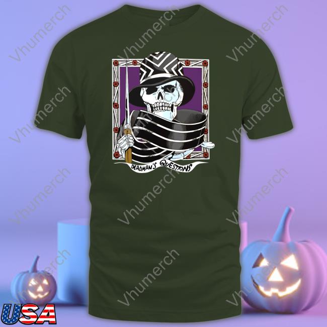 Jjbasounddesign Deadman's Questions Tee Yoshikage Kira Jojo