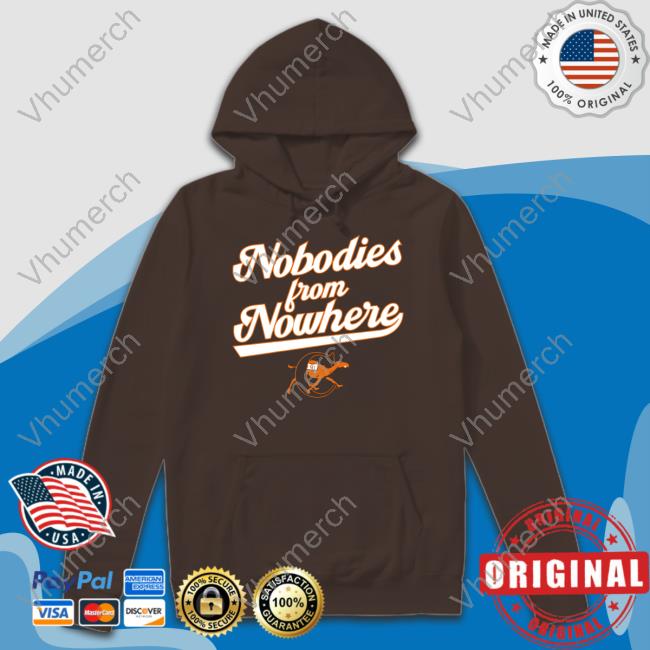 Campbell Baseball Nobodies From Nowhere Tee Shirt Nobodies From Nowhere Shirts