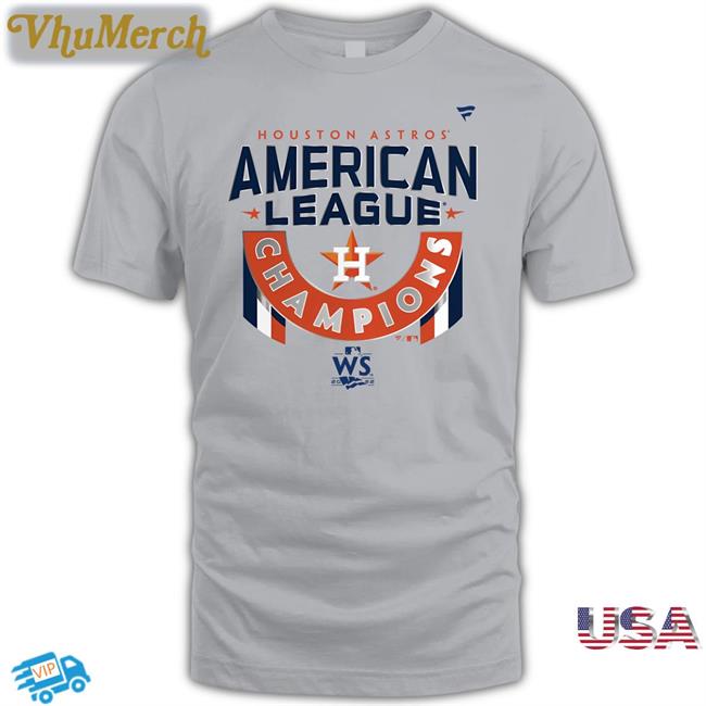 Houston Astros 2022 American League Champions Tee Shirt Houston Astros 2022 American League Champions Tee Shirt
