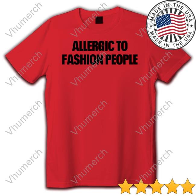Sole Allergic To Fashion People Hoodie