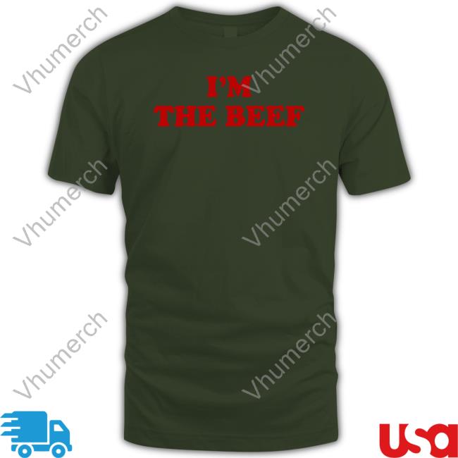 Sal Vulcano I'm The Beef Shirts John Silver Wearing I'm The Beef Hoodie Sweatshirt