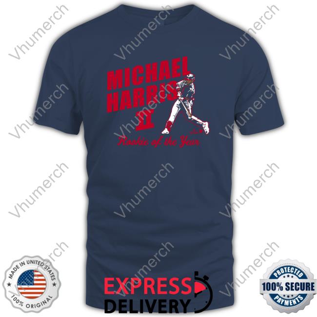 Michael Harris Ii Rookie Of The Year Shirt Battery Power Breakingt Store