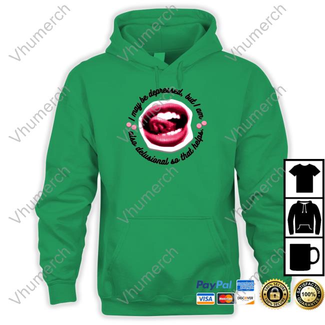 I May Be Depressed But I Am Also Delusional So That Helps Tee Imani_Barbarin Delusion Helps T Shirt