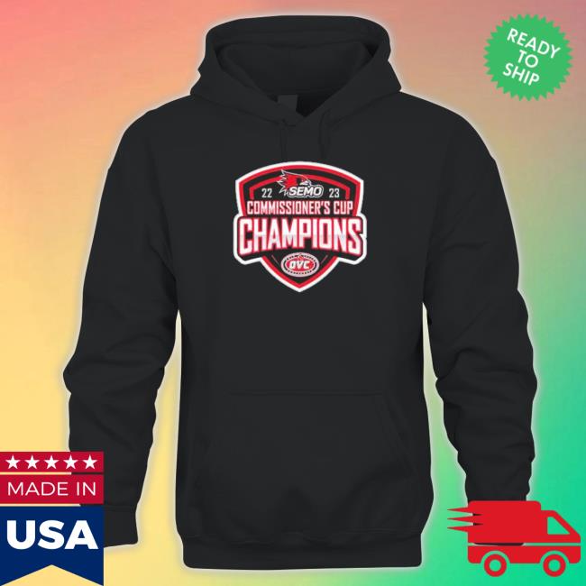 Southeast Missouri State Redhawks 2023 Commissioner’S Cup Champions shirt