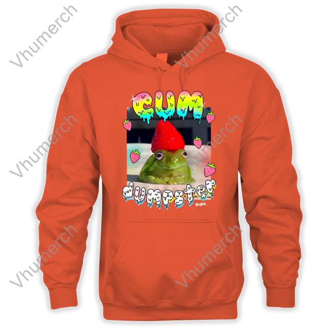 Frog Cum Dumpster Hoodie Teen Hearts Shirts With Threatening Auras Frog Cum Dumpster Tees
