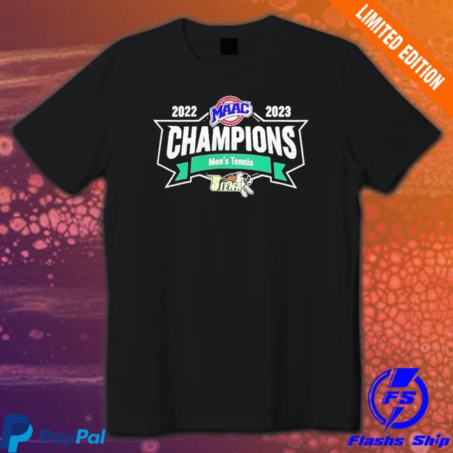 Siena Mens Tennis 2023 Maac Champions shirt