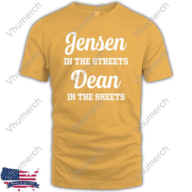 Alesharuth Jensen In The Streets Dean In The Sheets T Shirt