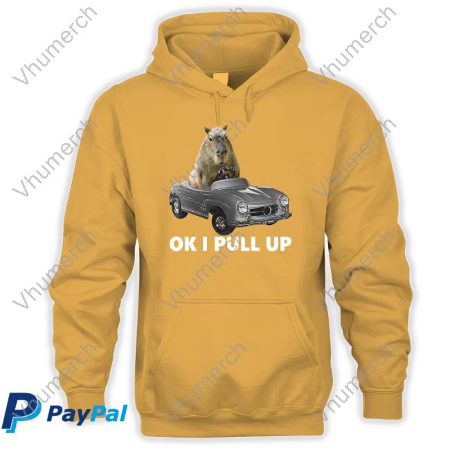 Capybara Man Store Capy Car Ok I Pull Up Shirt