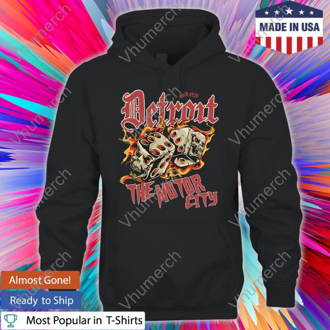 Sana Detroit The Motor City Dice Sweatshirt