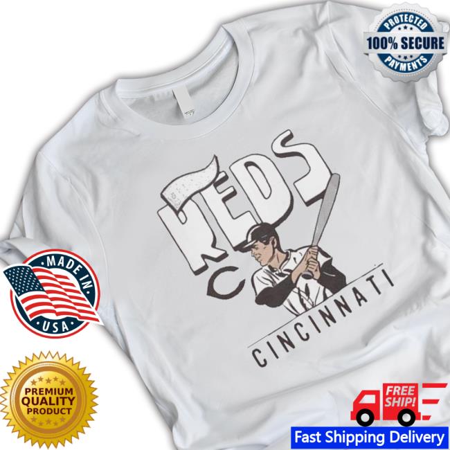 Topps Cincinnati Reds Baseball T-Shirt Topps Cincinnati Reds Baseball T-Shirt