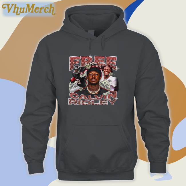 Free Calvin Ridley Long Sleeve Tee Shirt Falcons Rb