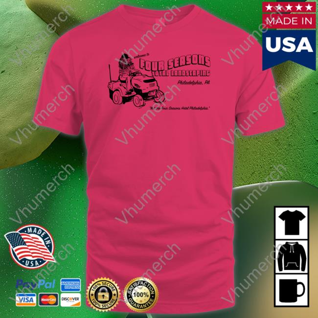 Donald Trump 4 Seasons Total Landscaping Shirt