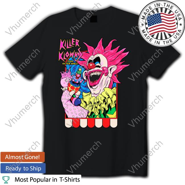 Cavitycolors Store Killer Klowns Spikey's Puppet Show Sweatshirt