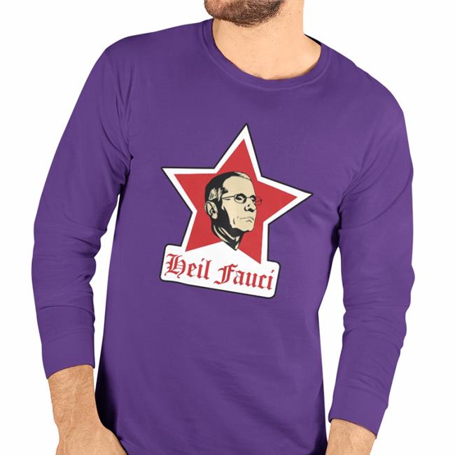 Heil Fauci Propaganda Star Shirt Patriottakes Ethan Schmidt Heil Fauci Shirt