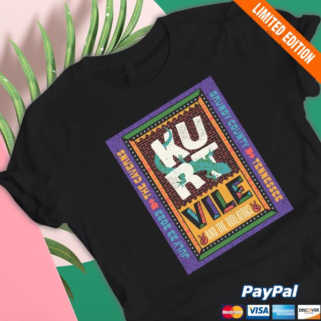 Official Kurt Vile The Caverns 07 23, 2023 Tennessee Event Poster shirt, hoodie, tank top, sweater and long sleeve t-shirt