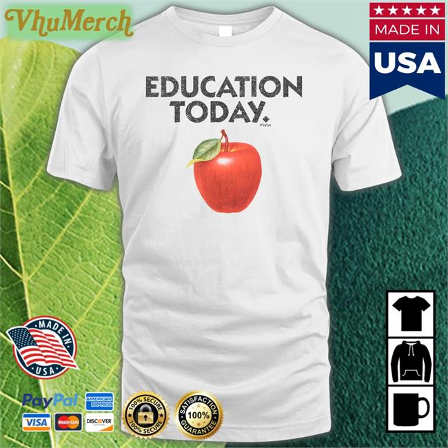 Yunhyeong Song Wearing Education Today Long Sleeve Tee Shirt