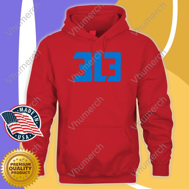 Dan Campbell Wearing 313 Cost Of Doing Business Hoodie