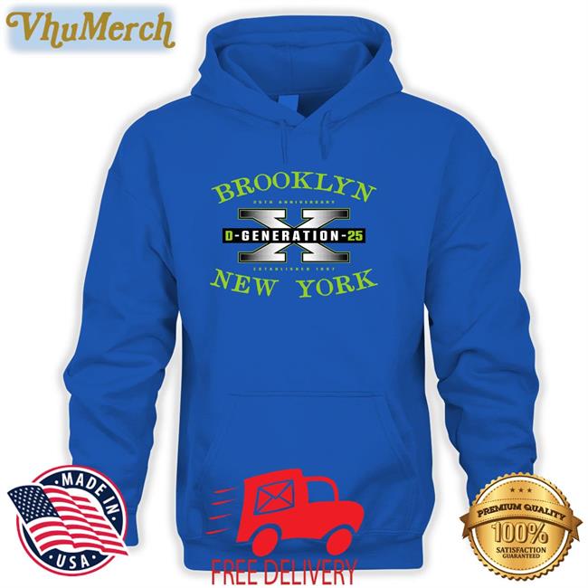 Wwe Brooklyn X D Generation 25 New York Shirt Black